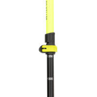 Aktive - Bastón trekking extensible, cómodo y ligero, pesa 225 gr, de aluminio con empuñadura de EVA y puntera metálica, regulable 62-135 cm, sistema de cierre rápido, correa ajustable, bastones de trekking plegables, bastón senderismo - details 5