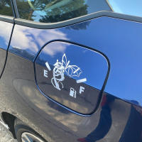 Pegatina De Coche Dragon Vaciado Etiqueta Decorativa Para Tapa Del Tanque De Combustible Resistente Al Agua Accesorios De Vinilo Divertidos Para Coche - details 3