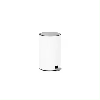 Papelera Met/Bl.S.C.12L.26X34,5X42, El mejor complemento para tu hogar, Fijalo - 1