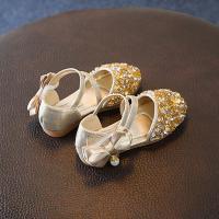 Sandalias De Verano Para Niñas Con Diamantes Y Lazo Decorativo Zapatos De Princesa Para Bebés Niñas Zapatos De Baile Casuales Para Niñas Pequeñas Talla Verdadera - details 6