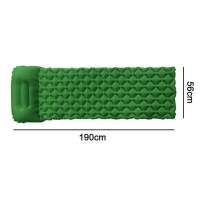 Colchoneta inflable ultraligera para dormir con almohada incorporada para acampar. - details 1