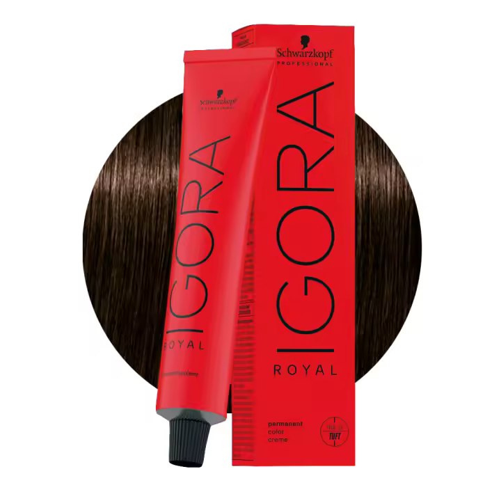Schwarzkopf Igora Royal 4-46 Marrón Medio Beige Chocolate 60ml - 1