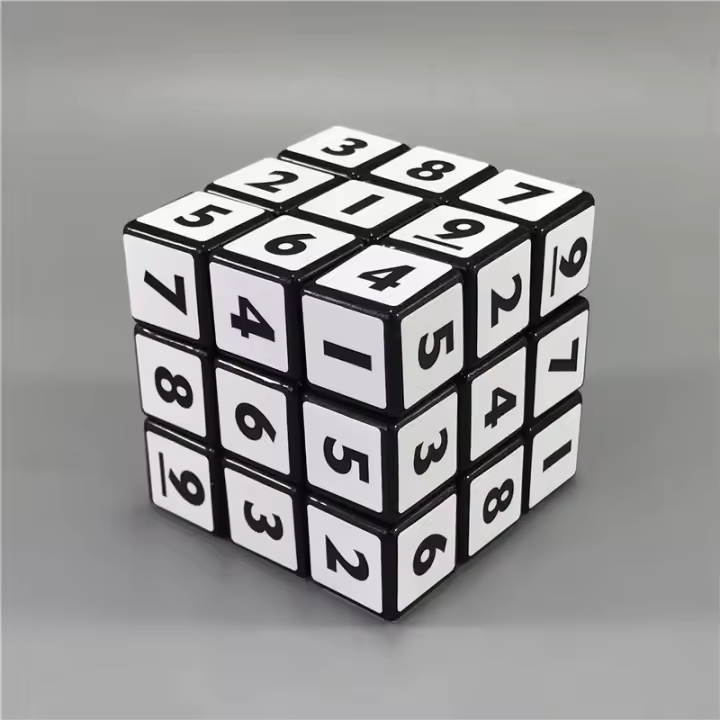 Cubo Mágico Sudoku 3x3x3 Profesional Juguete Educativo Para Niños Y Adultos Regalo Ideal Para Juegos De Mesa Y Desarrollo Cerebral - 1