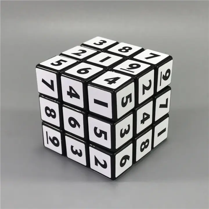 Cubo Mágico Sudoku 3x3x3 Profesional Juguete Educativo Para Niños Y Adultos Regalo Ideal Para Juegos De Mesa Y Desarrollo Cerebral - 1