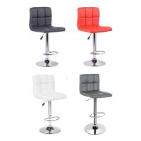LUTODY - Pack 2 Sillas de Comedor Bar Giratoria 360°, Altura Regulable, Asiento de Cuero Sintético - Silla estilo Moderno para Hogar y Comercio - details 0
