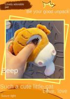 Llavero De Peluche Con Diseño De Gato Muñeco Colgante Para Bolsa Y Auriculares Accesorios De Moda De Orelas De Gato - details 4