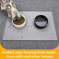 Alfombrilla Para Mascotas De Silicona Anti-salpicaduras Apta Para Pequeñas Medianas Y Grandes Ratas De Alimento Y Agua - details 2