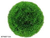 Gerimport Bola hierba artificial verde 27 cm diámetro - details 1