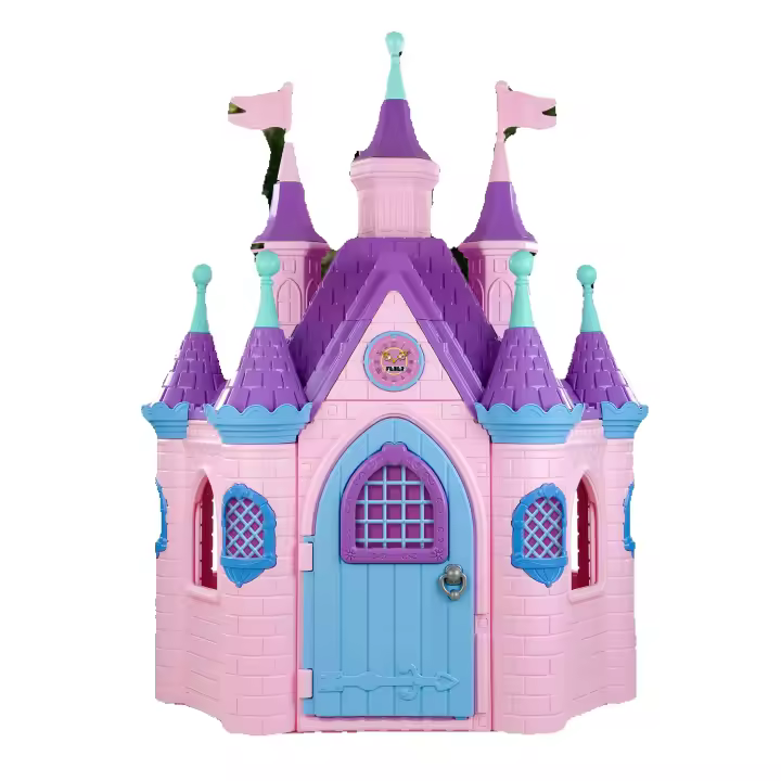 FEBER - Super Palace Palacio Infantil, Picaporte con Sonidos, Colores Luminosos y Resistentes a la Luz, Gran Resistencia y Fácil Montaje, Niños desde 3 hasta los 10 años, Famosa (800003254) - 1