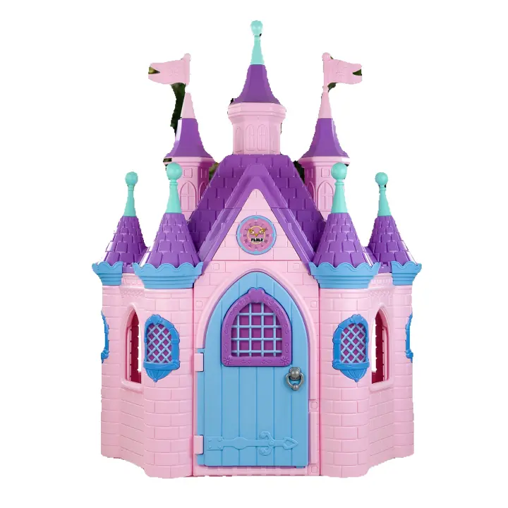 FEBER - Super Palace Palacio Infantil, Picaporte con Sonidos, Colores Luminosos y Resistentes a la Luz, Gran Resistencia y Fácil Montaje, Niños desde 3 hasta los 10 años, Famosa (800003254) - 1