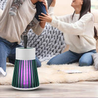 Lampara Asesina De Mosquitos Eléctrica Con Luz UV Para Repelencia De Insectos Modelo Con Enchufe USB Para Exteriores Y Camping - details 1