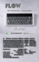 Domikey Flow Cherry Perfil PBT Doubleshot Teclado Accesorios De Ratón Y Teclado Keycaps Aleatorio Todas Las Piezas - details 1