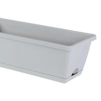 2 Piezas De Macetas Rectangulares Para Ventanas Con Agujeros Para Drenaje Decoración De Jardín Exterior Macetas Para Plantas En Casa - details 4