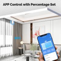 MOES Robot De Cortina Inteligente ZigBee Tuya Control Remoto Por App Compatible Con Alexa Y GoogleHome Sensor De Luz Automático Aperturador Y Cerrador - details 4