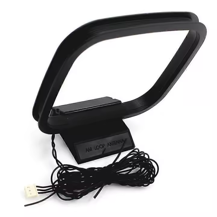 1 unids FM AM Antena de bucle para receptor con 3-PIN mini conector para Sharp chaine estéreo AV receptor - 1