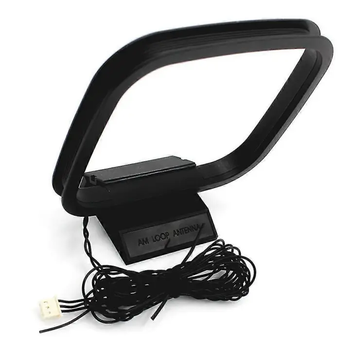 1 unids FM AM Antena de bucle para receptor con 3-PIN mini conector para Sharp chaine estéreo AV receptor - 1