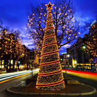 Luces De Cadena Solar LED Para Jardín Y Exterior Decoración De Navidad Para Patio Fiesta De Vacaciones Luz De Calle De Año Nuevo - details 8