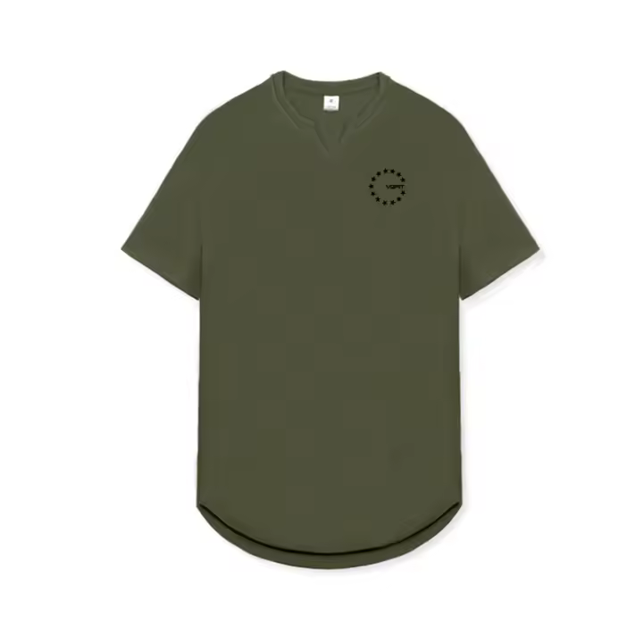 Camisetas Gráficas de V Cuello para Hombres Secado Rápido Suavidad Sin Costuras - 1