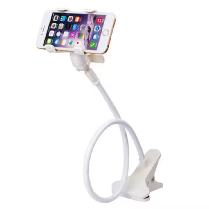 Soporte Flexible Para Teléfono Móvil Universal Clip De Mesa Y Cama Compatible Con iPhone Soporte De Pato Para Smartphone - 1