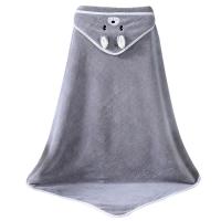 Toalla de baño con capucha para bebé, manta de lana de Coral de dibujos animados, albornoz para recién nacido - details 12