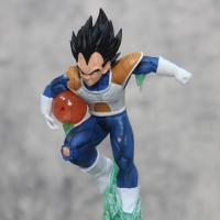 Figura De Colección Dragon Ball Z 25cm Super Saiyan Vegeta Anime PVC Luz Interiorizable Modelo Figura De Decoración Regalo - details 15