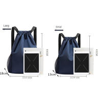 Mochila Grande De Nylon Impermeable Para Hombres Y Mujeres Con Cordón Y Bolsillos 2023 Mochila De Viaje Deportiva Con Capacidad Grande - details 14