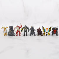 Set De 24 Figuras De Acción Godzilla Vs King Kong 17cm Vinilo Juguete Para Coleccionistas Edad Recomendada 14+ Unisex - details 5