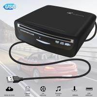 Juego De Reproducción De CD Para Coche Compatible Con Tesla Model 3 2019-2021 Reproductor De DVD LED TV PC Portátil Con USB Y Alimentación 12V Negro - details 1