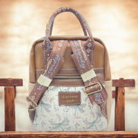 Mochila Sweet Candy - Varios Bolsillos y Compartimentos- C-268-01 - Colección Viajes - 30x24x12cm - Diseño Vintage y Funcional. - details 7