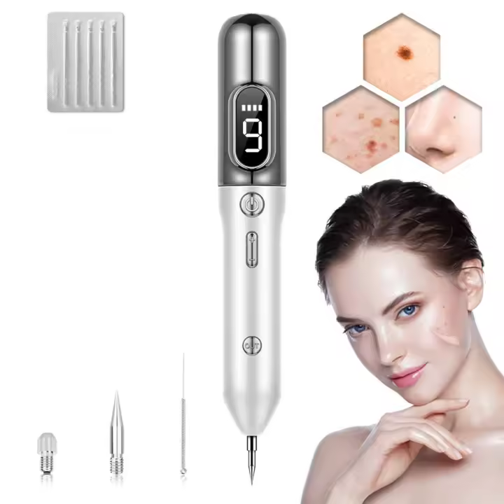 Pluma de Plasma Eléctrica | Eliminador de Manchas y Etiquetas de Piel | Equipo de Belleza Portátil | 9 Niveles Ajustables | Uso Doméstico - 1