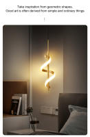 Lámpara De Pared LED Para Sala De Estar TV Sofa Dormitorio Iluminación Moderna Nórdica Decorativa De Lujo Para Interior Del Hogar - details 8
