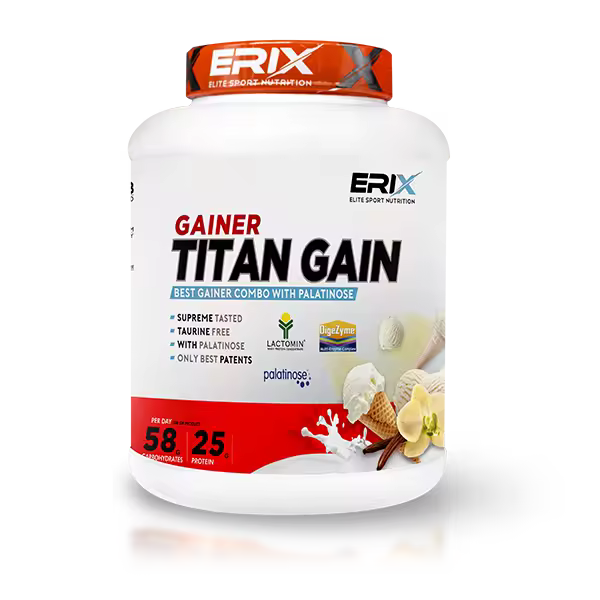 ERIX NUTRICION | TITAN GAINER 3KG | Proteína en Polvo Alta en Calorías | Ganar Masa | Ganar Peso | Recuperación Muscular | Carbohidratos Complejos - 1