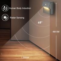 Lámpara de pared con sensor de movimiento, con inducción magnética del cuerpo humano, lámpara suave recargable conectable y de larga duración, adecuada para pasillos, escaleras y dormitorios. - details 1