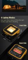 Linterna Portátil G700 LED Con Fuente De Luz Dual Y Batería Recargable De 6000 mAh Lámpara De Camping Exterior Torcha Farol Para Exteriores - details 48