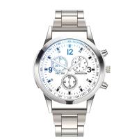 Reloj De Cuarzo Para Hombre Negro Lujo Deportivo Con Correa De Acero Inoxidable Reloj De Moda Para Negocios Resistente Al Choque Y Antigolpes - details 3