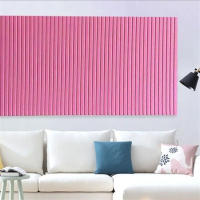 Pegatinas De Pared De Terciopelo 6pcs Tablero De Anuncios Para Exposición De Arte Y Fotos Decoración Para Sala De Estar Fondo De TV Y Oficina - details 1