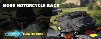 Bolsas De Sillín Frontales Y Traseras De Cuero PU Para Motocicleta Harley Sportster XL883 XL1200 Yamaha Accesorios De Viaje - details 0