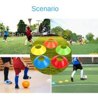 Discos De Entrenamiento De Fútbol Y Baloncesto Resistente Al Desgaste Para Exterior Accesorio Deportivo Marcador De Conos - details 1