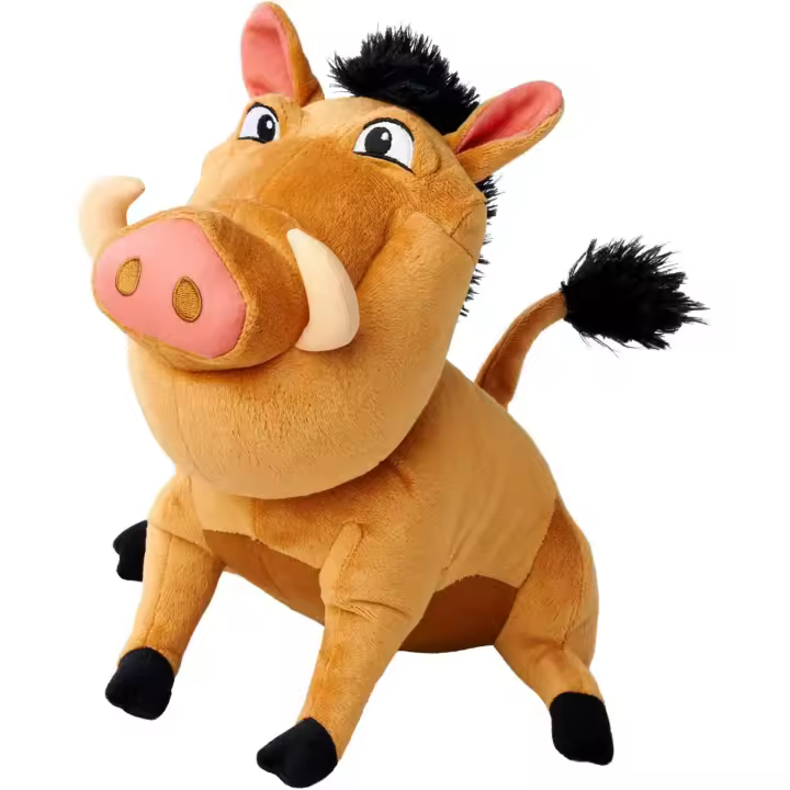 Simba- Disney Rey León, Pumba Peluche de 25 cm, 30 Años del Rey León, Auténtico Producto Oficial Disney, Adecuado Desde los Primeros Meses de Vida (6315870071) - 1