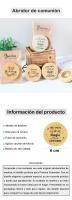 Pack de 9 a 36 unidades de Abridor de madera con frases, abridor de botellas, Imán para la nevera, Frases de comunión, madera de alta calidad, detalles para invitados de comunión, No personalizable, regalos para invitados de comunión, Regalantes.com - details 0