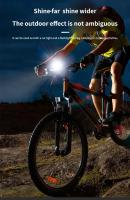 Lámpara De Bicicleta LED Recargable Tipo-C Con Sensor De Movimiento Luz De Seguridad Para Ciclismo Nocturno Y Actividades Al Aire Libre - details 8
