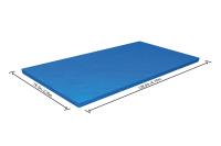 Cobertor Solar Lona Superior BESTWAY para Piscina Desmontable de varias medidas y modelos: rectangular, ovalado y circular de fácil instalación sobre el borde de la piscina. La lona evita que el agua se ensucie y lo calienta, en cierta medida. - details 27
