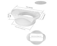 Kit de ventana de aire acondicionado portátil de 4 piezas, Sello de Ventana ajustable,Juego de Placa de Sello de Ventana ajustable Paraire acondicionado deflector de 43 cm y 10 cm - details 1