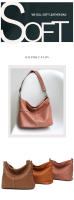 Bolso Hobo De Cuero Genuino Vintage Para Mujer Estilo Casual Con Punzadas Y Patchwork Bolso De Hombro Cruzado Diario - details 0