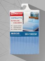Protector Colchón, Funda Colchón, Protector de Colchón, Ropa de Cama, Raya, Esquina Elástica, Transpirable, Antiácaros, Hipoalergénico,Lavable, para Cama 90-105-135-150 x190 cm - details 2