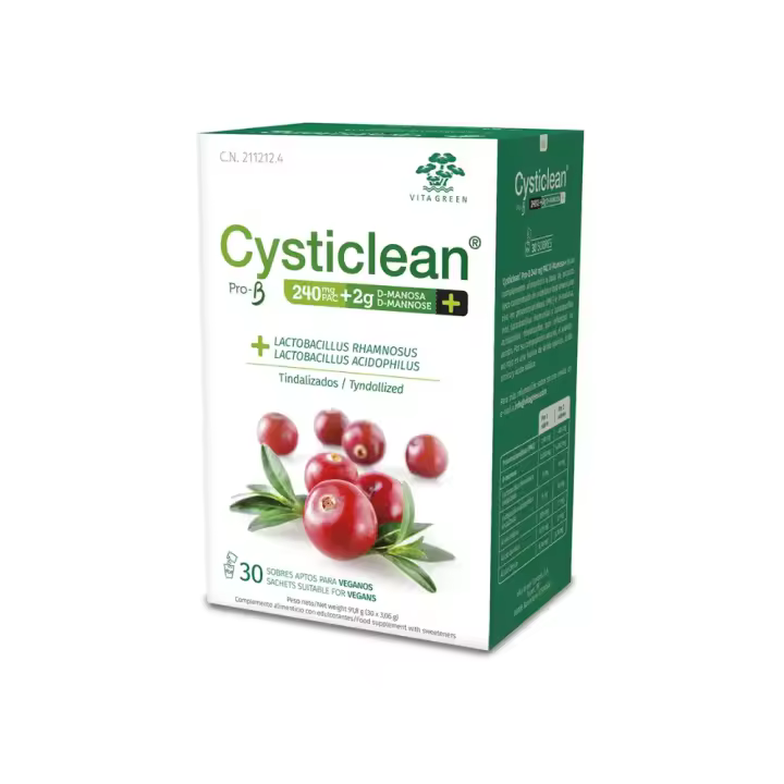 Cysticlean Pro-B, D-Manosa 240 PAC, 30 Sobres. - Cysticlean - 1
