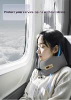 Almohada De Memoria Para El Cuello U-Shape Para Viajes Y Coche Material De Espuma De Memoria Suave Y Confortable Para La Familia Y Viajes - details 4