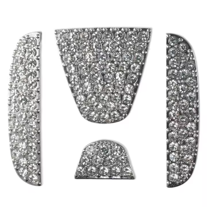 Pegatinas De Cristal Con Diamantes Para Coche Accesorios Interiores Compatible Con Honda CR-V Pilot CR-Z Accord Civic Odyssey - 1