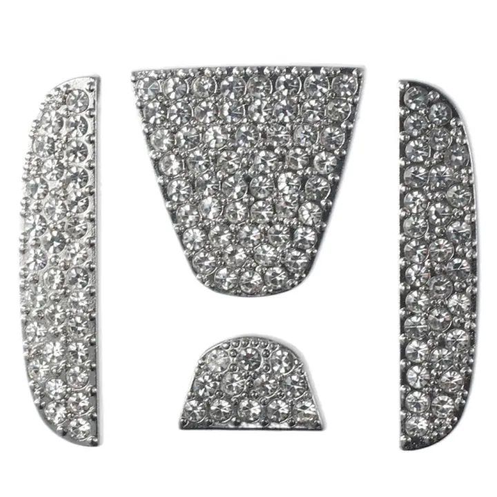 Pegatinas De Cristal Con Diamantes Para Coche Accesorios Interiores Compatible Con Honda CR-V Pilot CR-Z Accord Civic Odyssey - 1