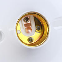 Soporte De Bombilla LED E27 Base Redonda Para Lámpara Colgante Soporte De Techo Y Pared Industrial Material Duradero - details 4